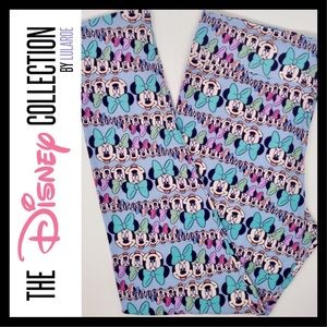 LuLaRoe TC Leggings Disney Collection Minnie Mouse